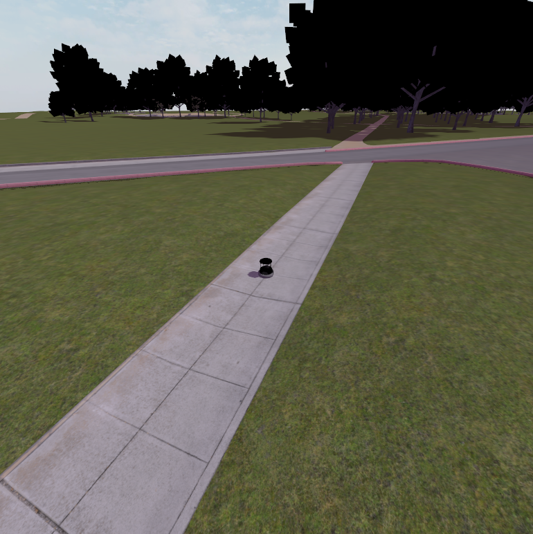 Gazebo Baylands world