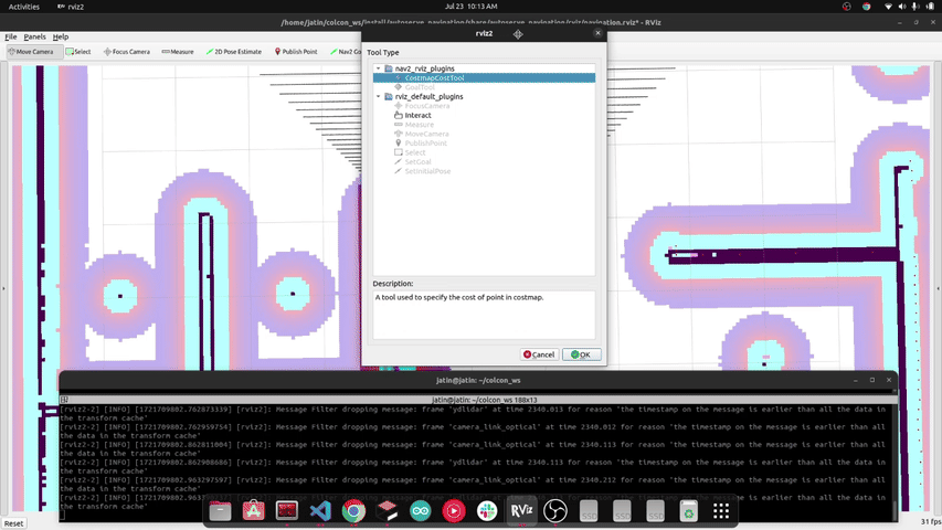 rviz_costmap_cost_tool